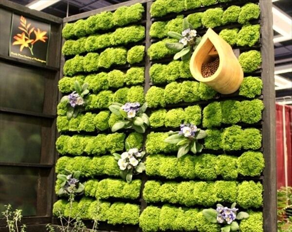 pallet vertical herb garden