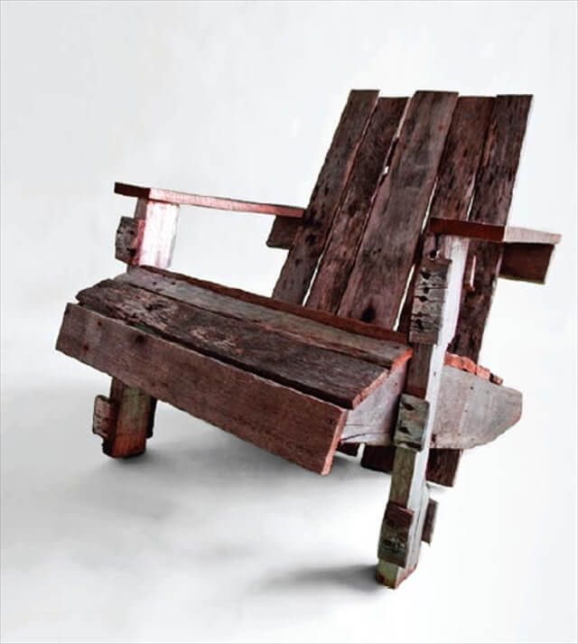 pallet adirondack chair