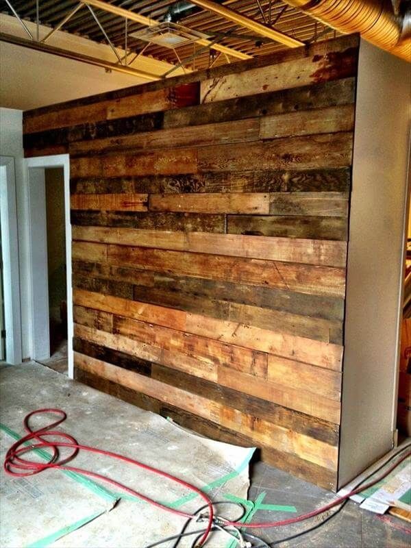 Pallet Wall Instructions