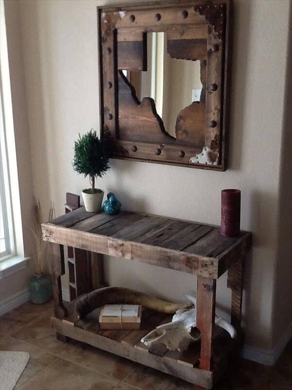 pallet entry table