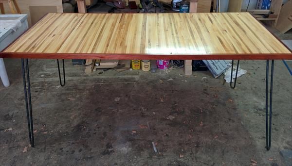 recycled pallet kitchen table and dining table