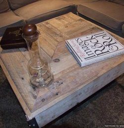 living room pallet coffee table