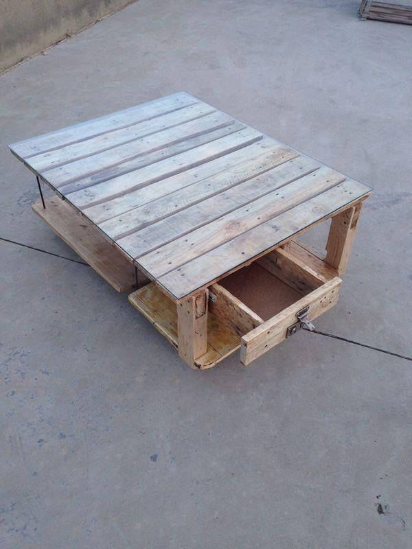 handcrafted pallet garden and lounge coffee table