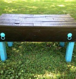 reclaimed pallet garden benches and coffee tables