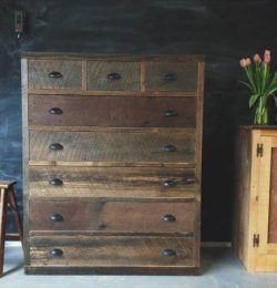 recycled pallet antique dresser table