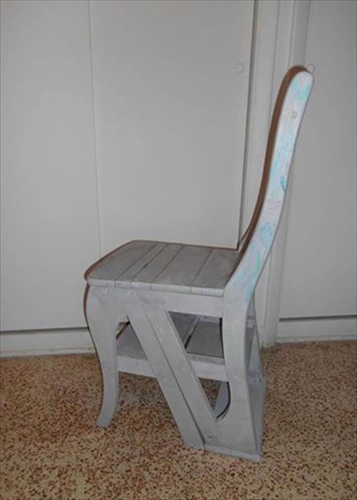 diy wooden pallet folding chair
