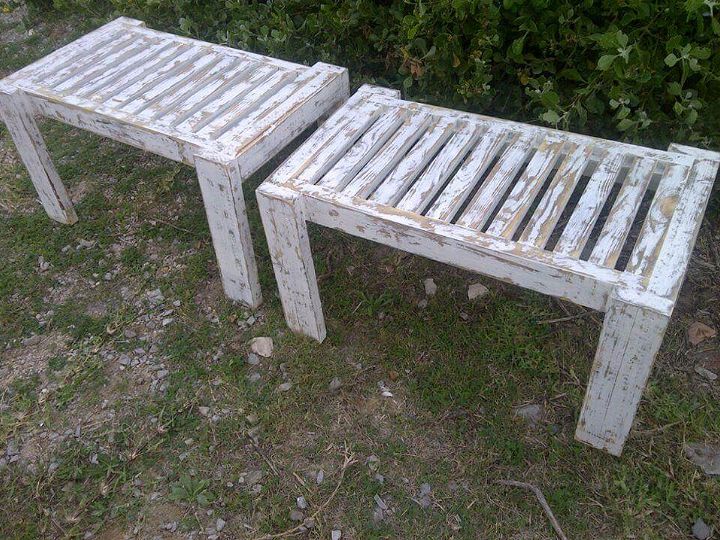pallet benches 