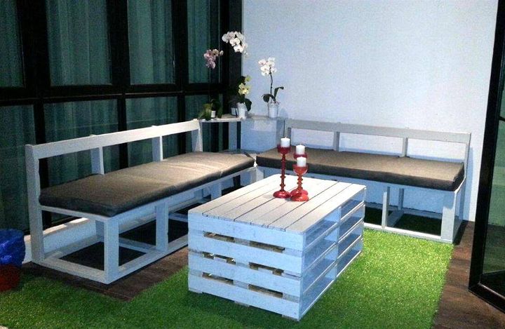 pallet patio seating