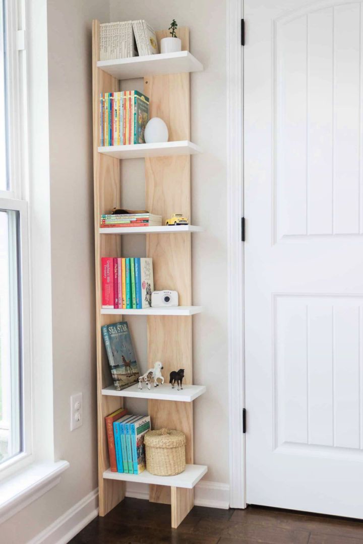 60 Minimal Corner Bookcase