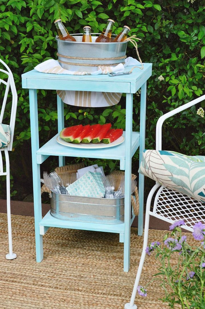 How To Build an Outdoor Beverage Station