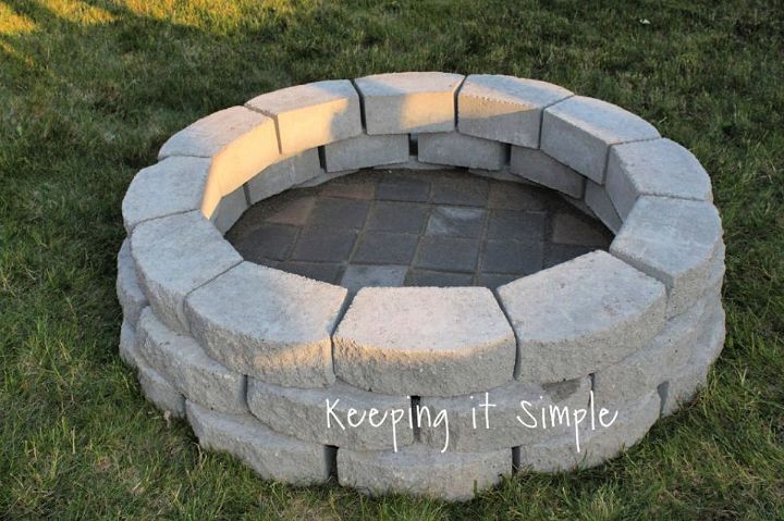 DIY Fire Pit For Only $60