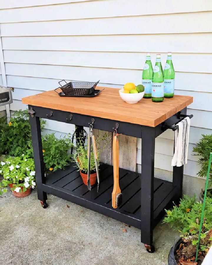 DIY Grill Cart