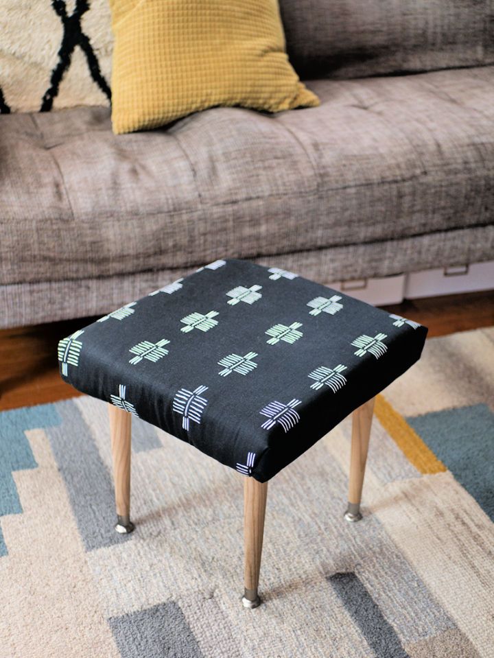 Upholstered Footstool