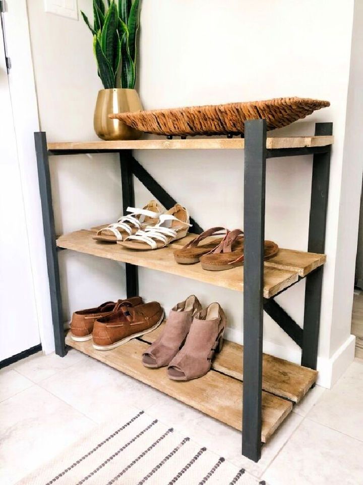 DIY SHOE RACK with WASTE PAPER - How to Make a Paper Shoe Rack 