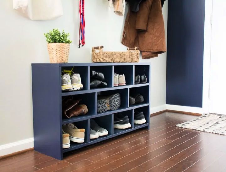 DIY Shoe Cubby