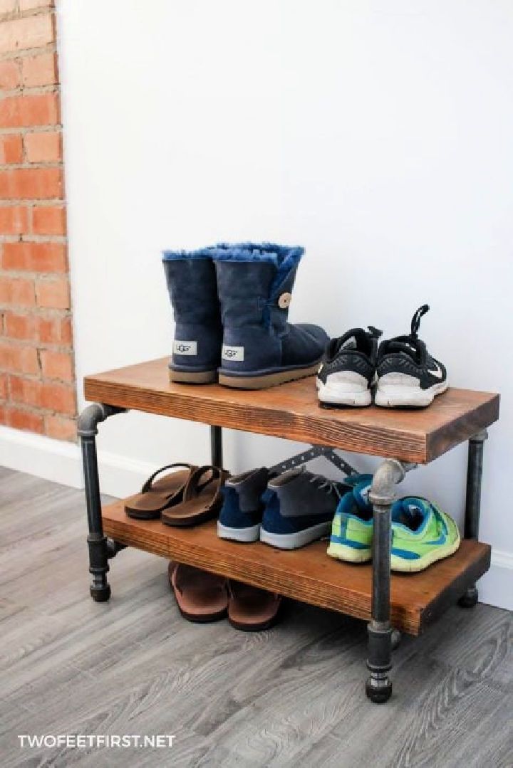 DIY SHOE RACK with WASTE PAPER - How to Make a Paper Shoe Rack 