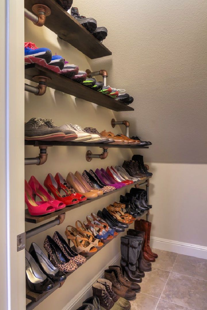 How to build an easy DIY shoe rack