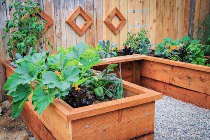 U-Shaped Raised Garden Bed