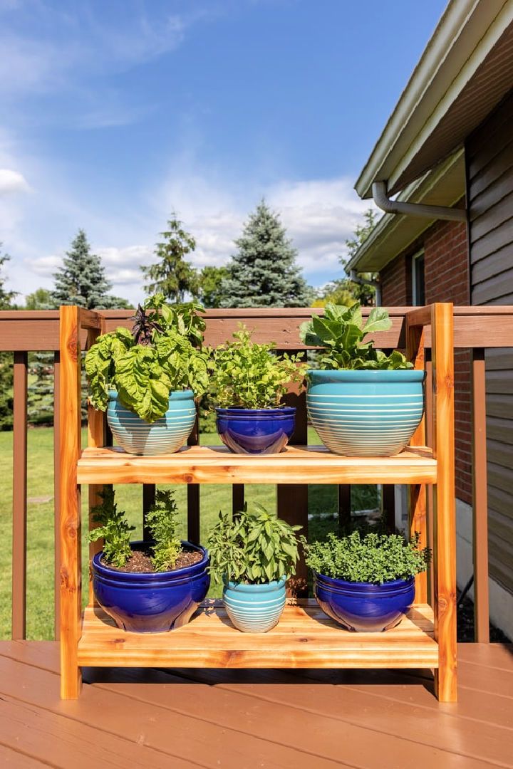 Outdoor Plant Stand