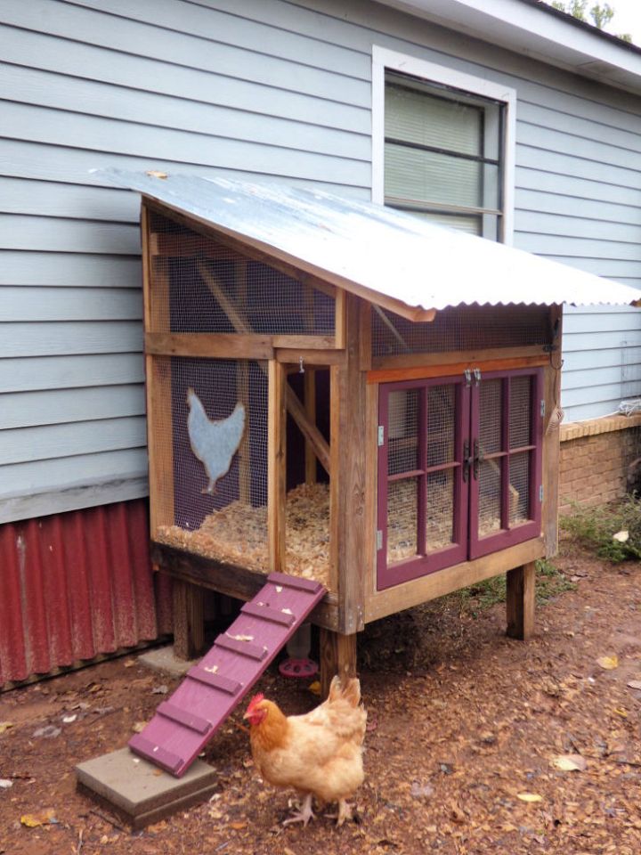 DIY Rustic Chicken Coop