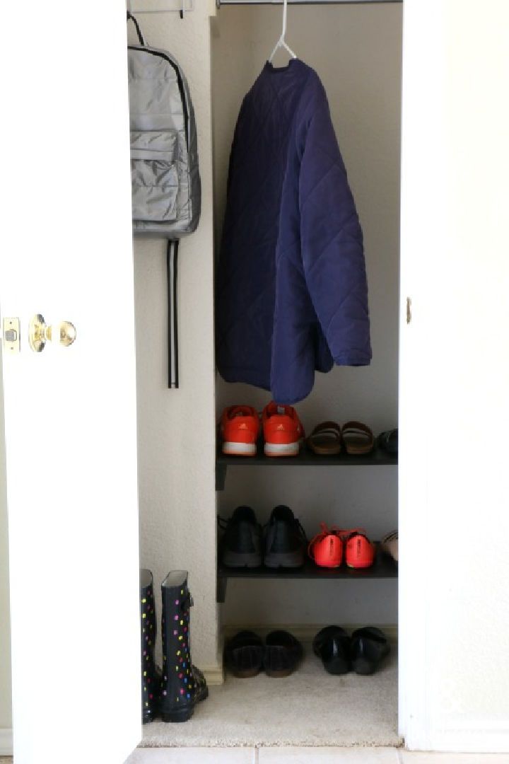 Shoe Shelves For a Closet