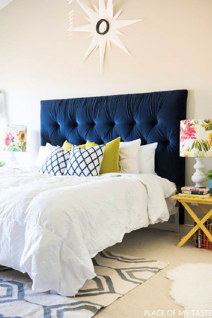 How To Make a Tufted Headboard