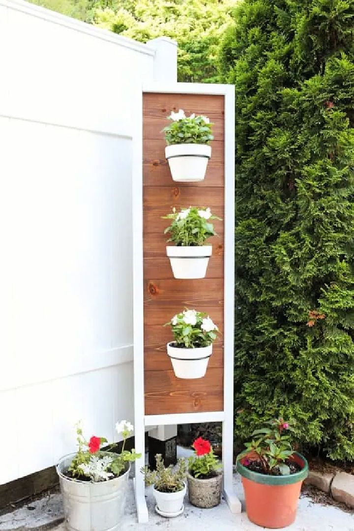 Vertical Plant Stand Idea