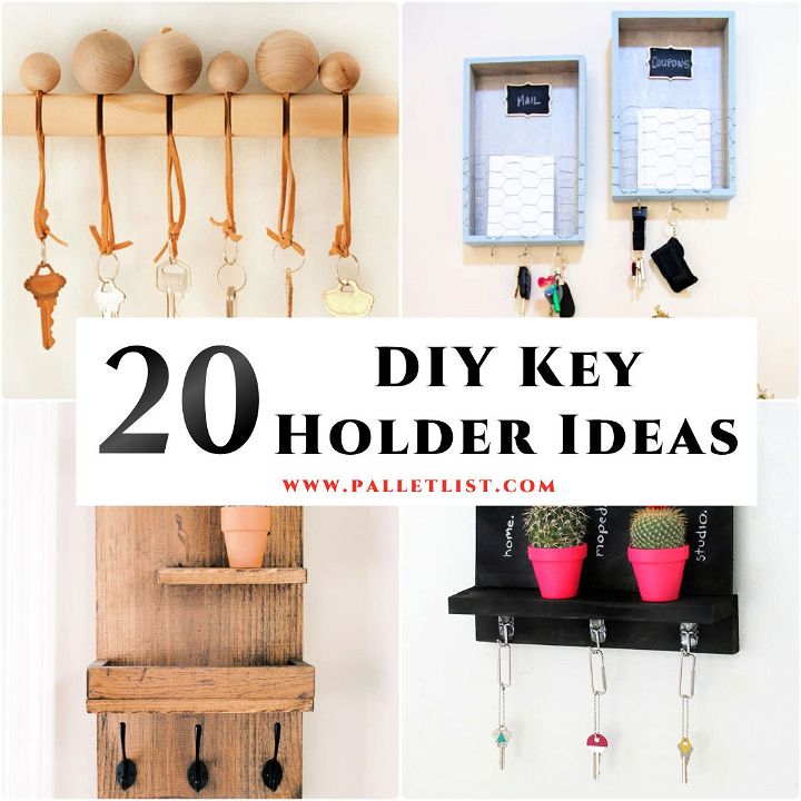 20 DIY Key Holder Ideas