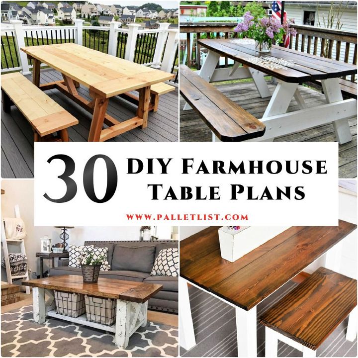 30 Rustic Diy Farmhouse Table Plans Free Pdf Plan 30 Rustic Diy Farmhouse Table Plans Free Pdf Plan