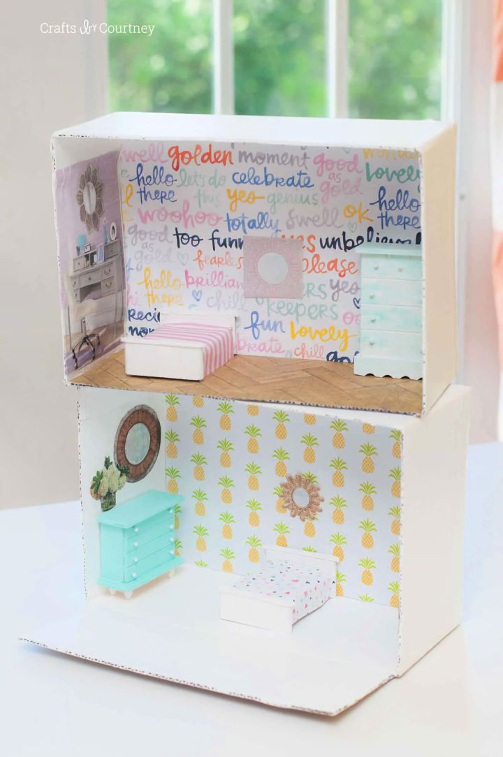 DIY Cardboard Dollhouse