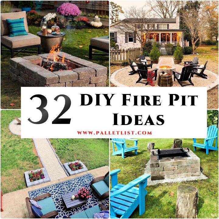 DIY Fire Pit Ideas32 Homemade DIY Fire Pit Ideas - Backyard Fire Pit Ideas