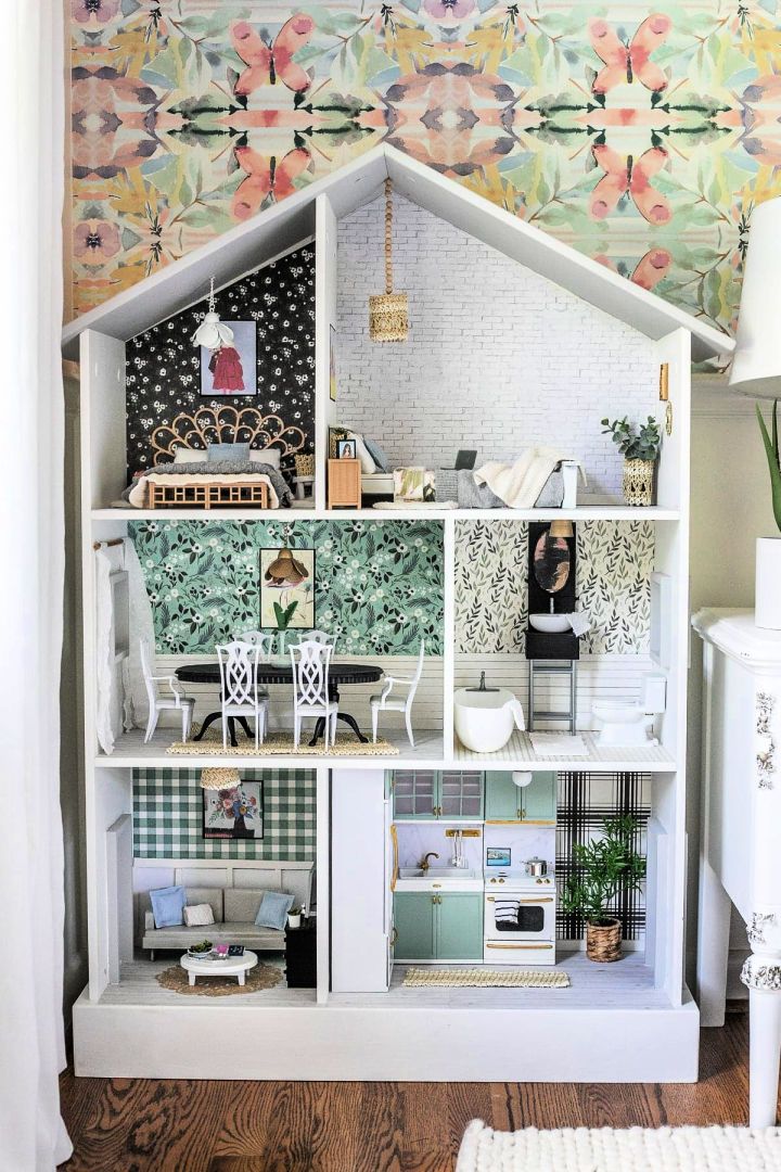 Homemade dollhouse hot sale plans