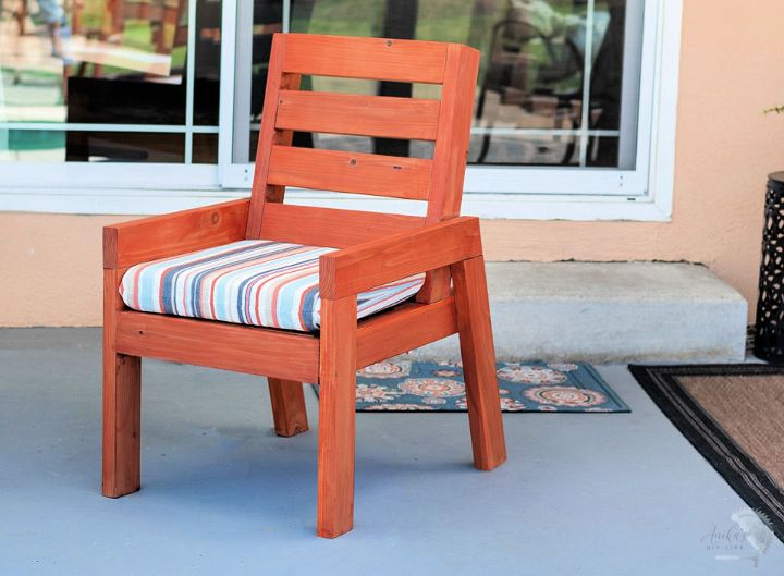 Easy 2×4 Outdoor Dining Chair