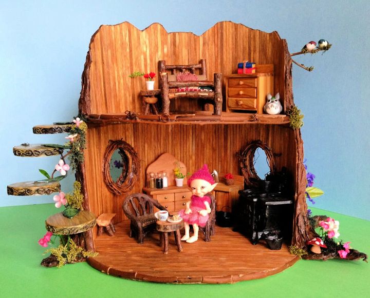 DIY Fairy Tree Dollhouse
