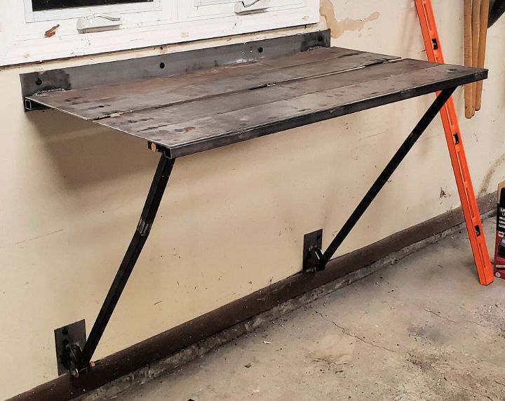 Fold Down Welding Table Plan