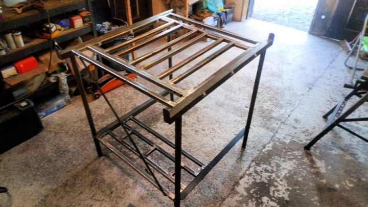 15 Homemade DIY Welding Table Plans Free - Pallet Ideas