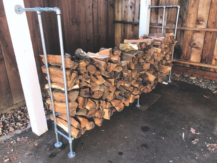 How to Build a Long lasting Firewood Rack