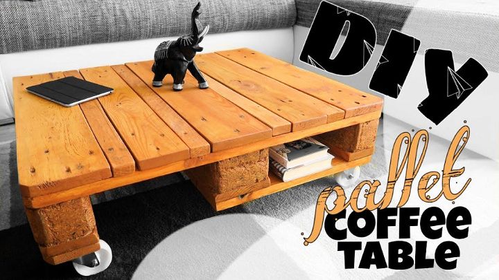 Easy & Cheap Pallet Coffee Table