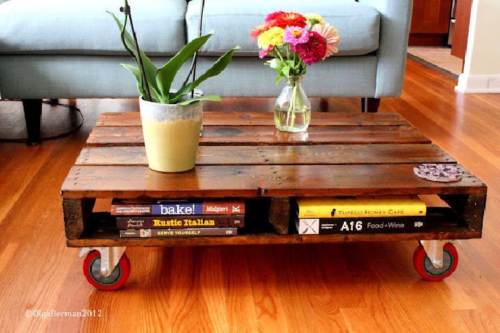 How To Make a Pallet Coffee Table