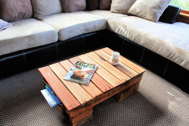 Simple Coffee Table Out of Pallets
